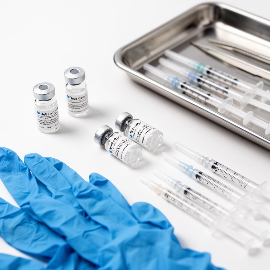 Instrumentos para aplicação de Botox